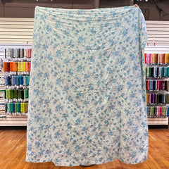 Vintage 1940s X Pattern Patchwork Quilt