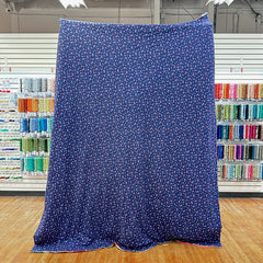 Vintage 1970s Prairie Floral Crazy Quilt