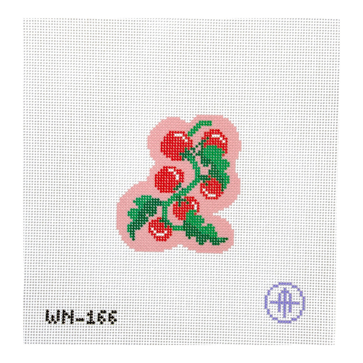 Wheelhaus Needlepoint Euro Summer Mini Tomatoes Needlepoint Canvas