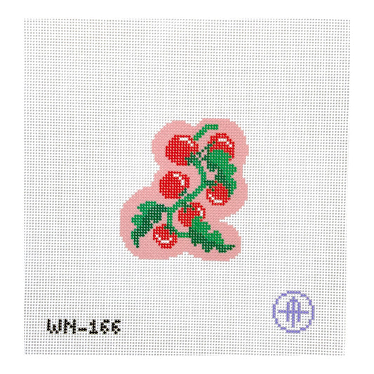 Wheelhaus Needlepoint Euro Summer Mini Tomatoes Needlepoint Canvas