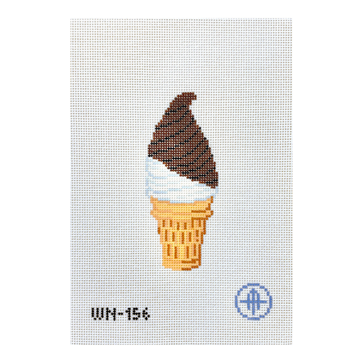 Wheelhaus Needlepoint Oh Fudge Needlepoint Canvas