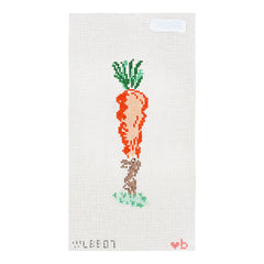 With Love By Bug Bunny with Carrot Needlepoint Canvas
