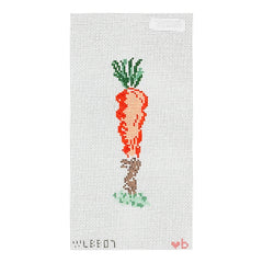 With Love By Bug Bunny with Carrot Needlepoint Canvas