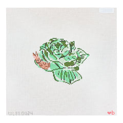 With Love By Bug Snuggle Bunny Needlepoint Canvas