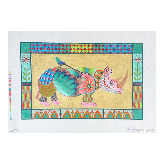 Zecca Karen Hennessey Homage to Durer Needlepoint Canvas