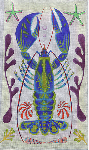 Zecca Karen Hennessey Pearl Collector Needlepoint Canvas