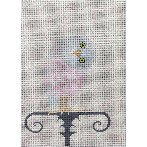 Zecca Karen Hennessey Who? Needlepoint Canvas