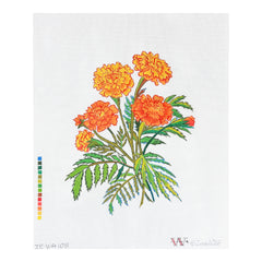 Zecca Wesley Allsbrook Marigold Needlepoint Canvas